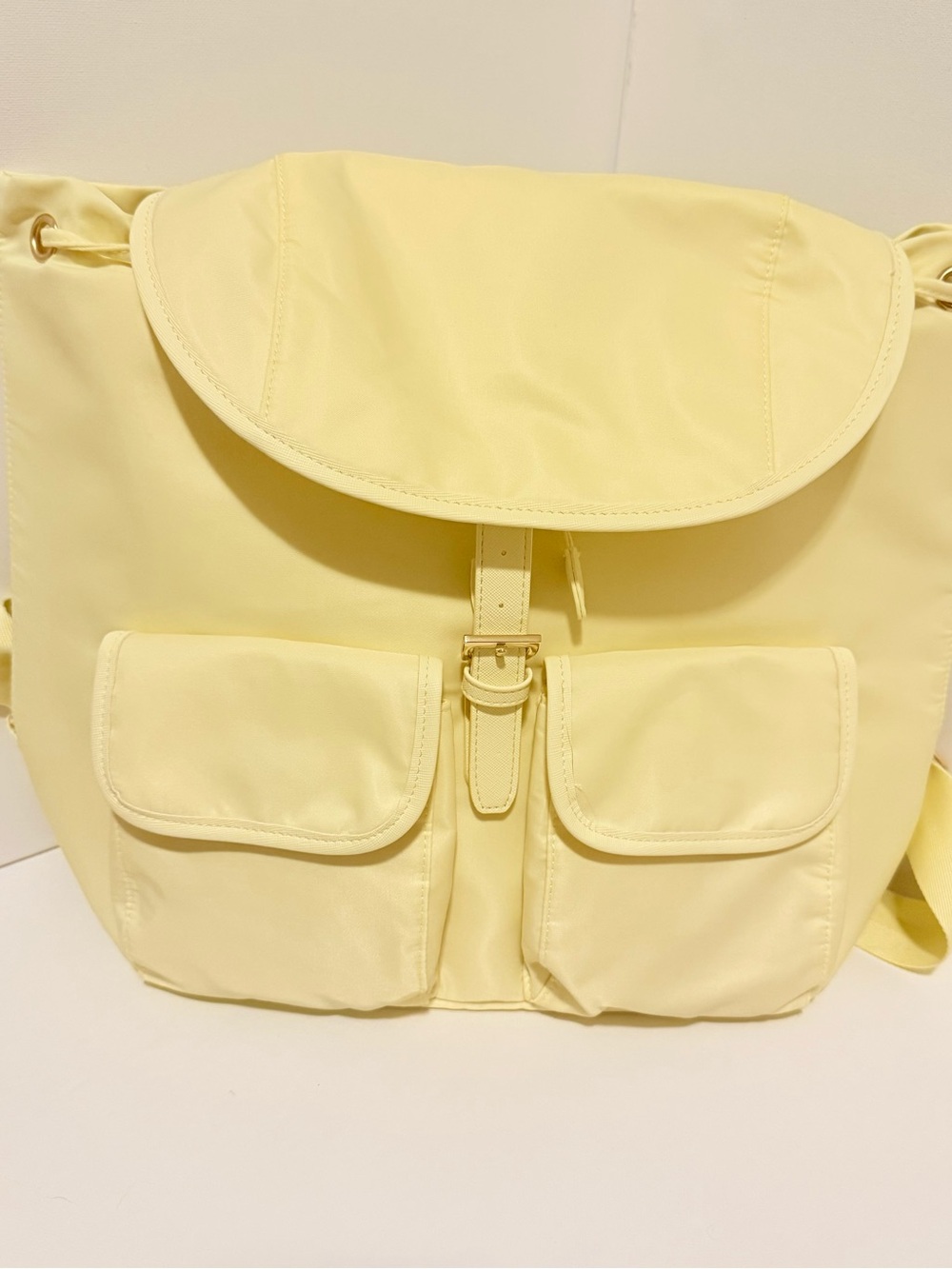 NWT Year of Ours x FFF Backpack Baby Yellow